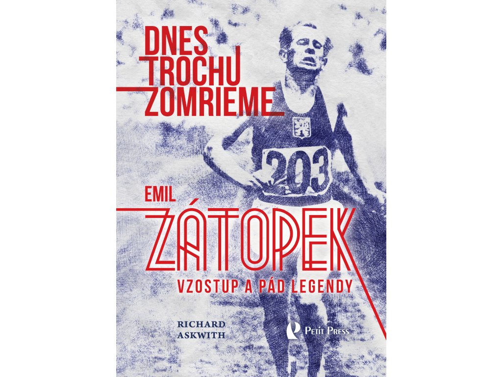 EMIL ZATOPEK kniha OBALKA 2D